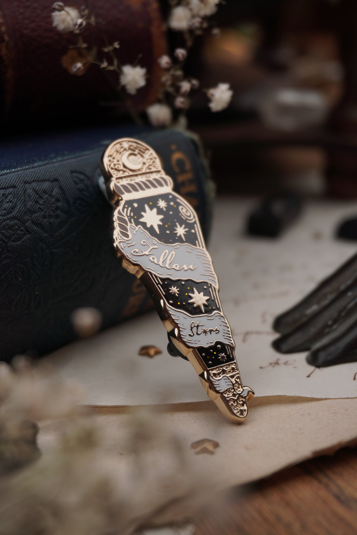 Jar of Stars Enamel Pin