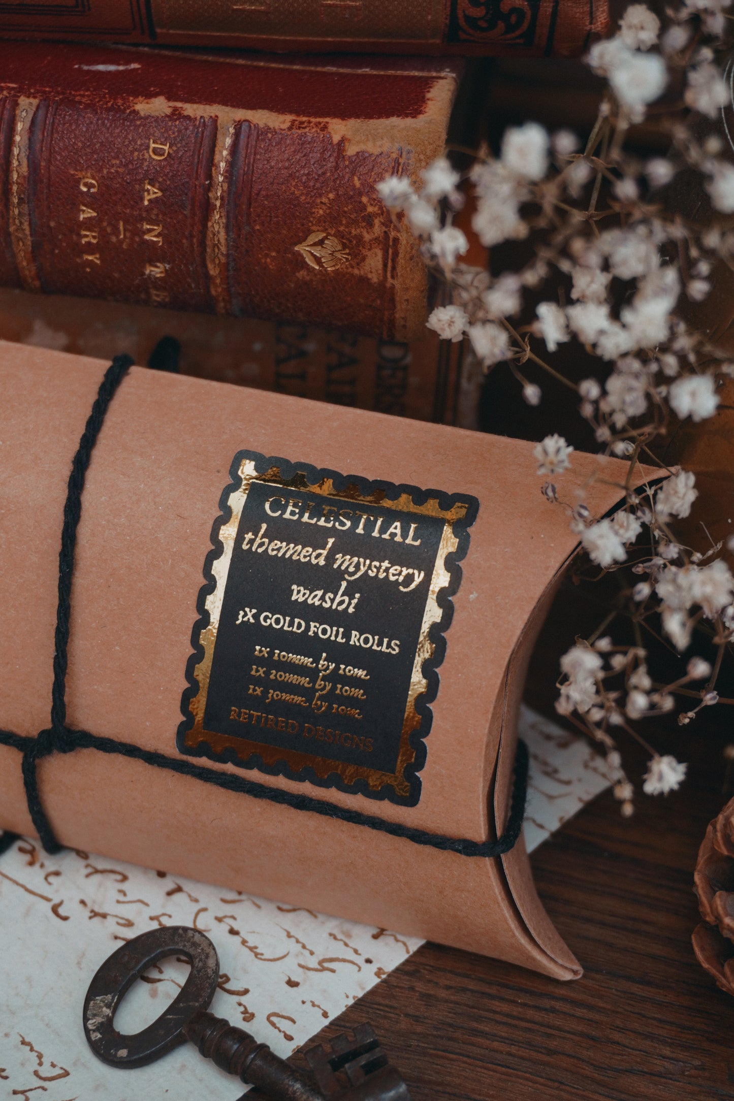 Mystery Celestial foiled Washi Bundle | Retired designs