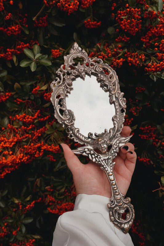 'Angelic' Vanity Hand Mirror | Discounted