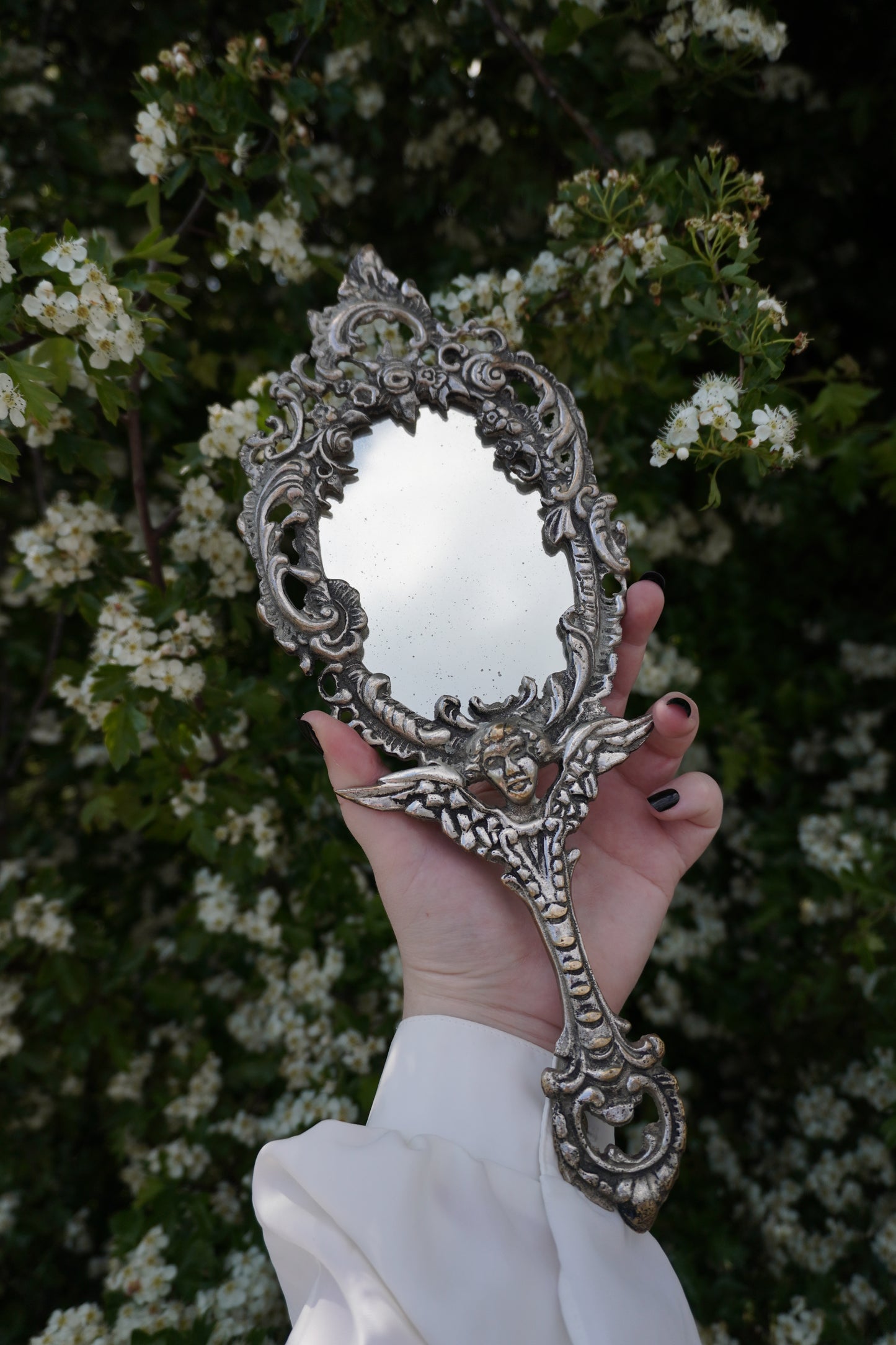 'Angelic' Vanity Hand Mirror | Discounted