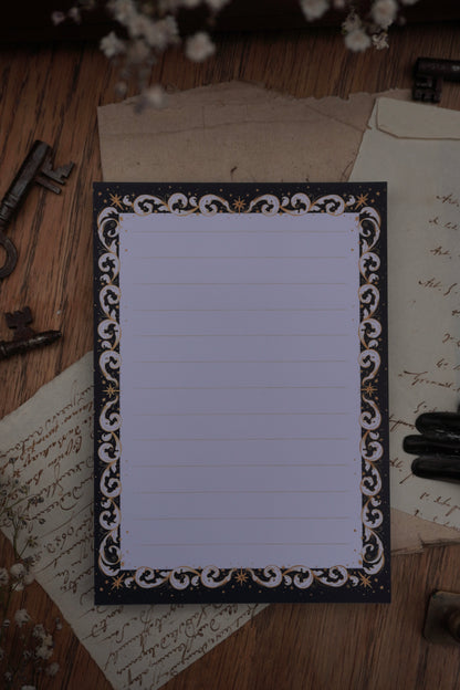 A6 Ornamental Filigree notepad