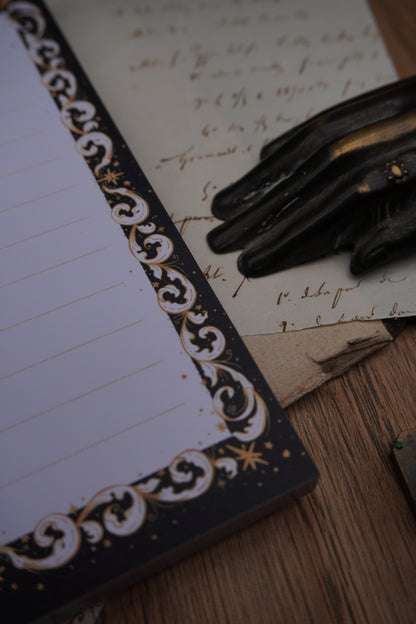 A6 Ornamental Filigree notepad