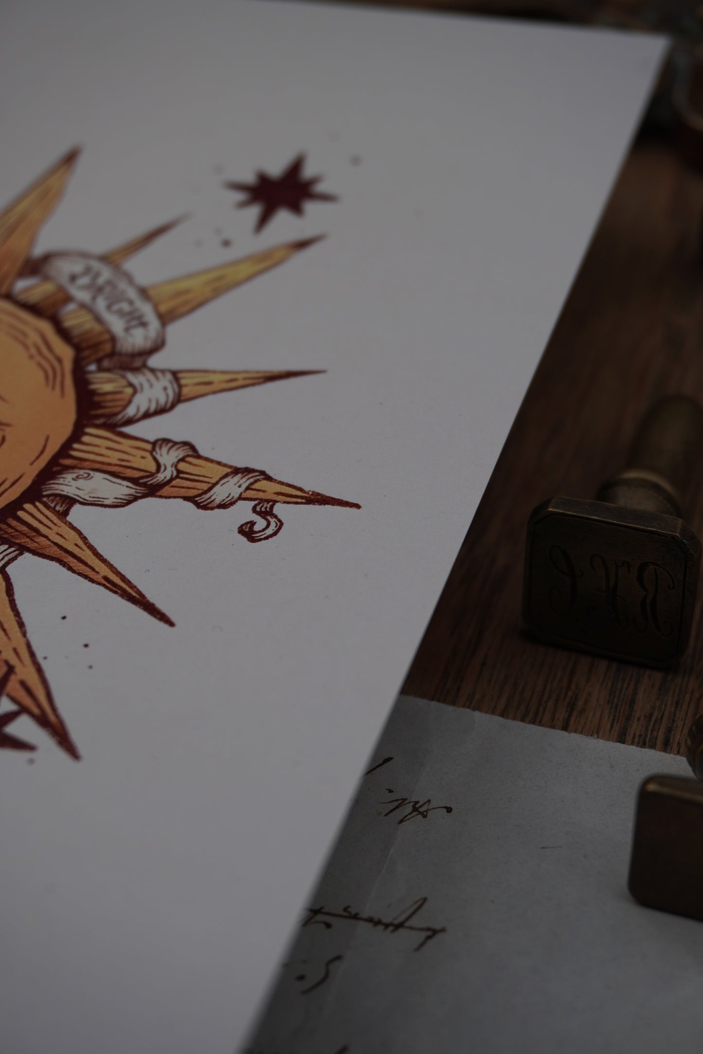 Shine Bright, Burn Out Art print | A5