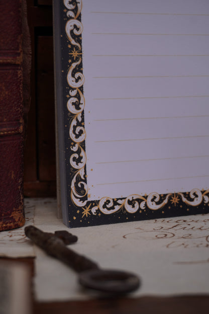 A6 Ornamental Filigree notepad