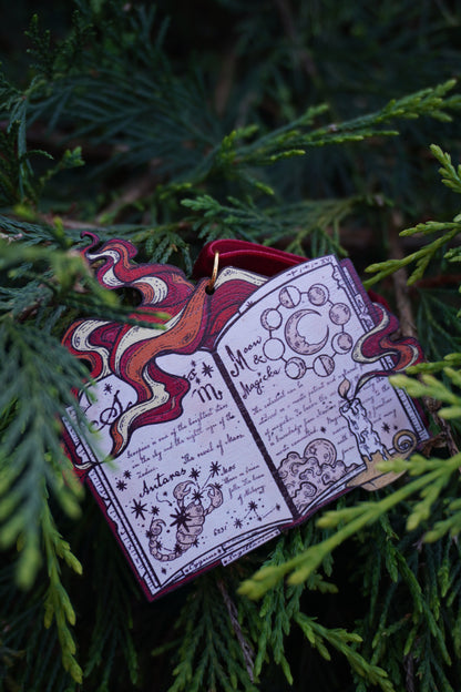 Wooden ornament | Celestial Book