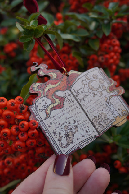 Wooden ornament | Celestial Book