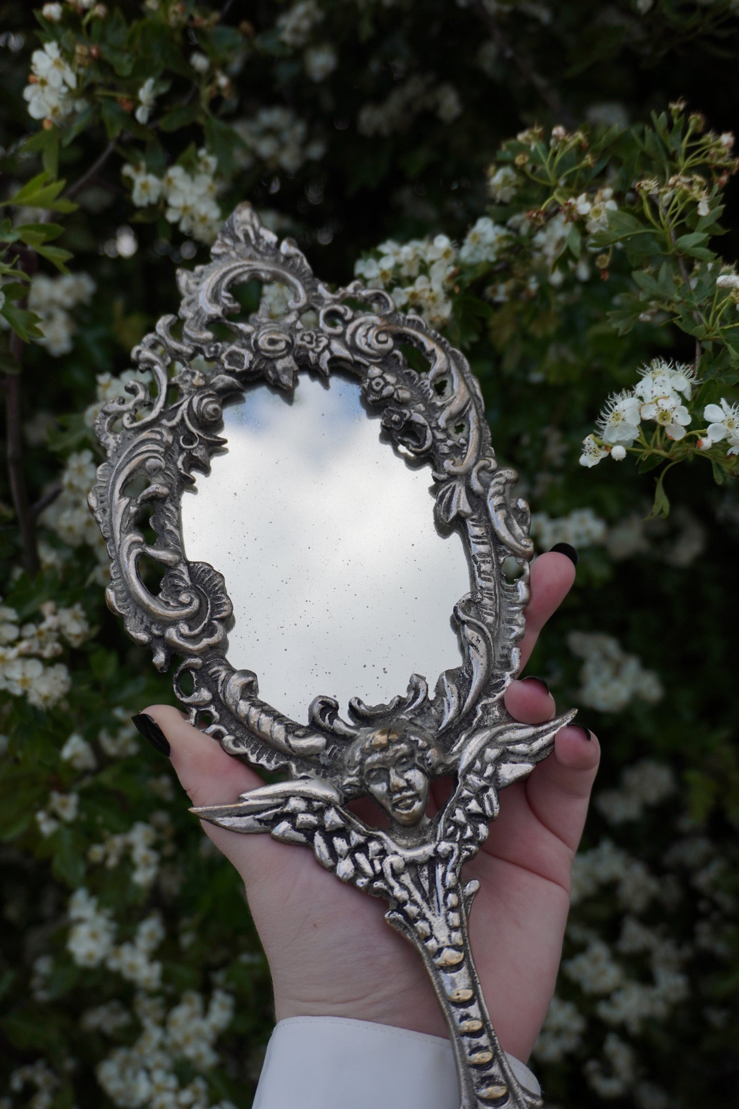 'Angelic' Vanity Hand Mirror | Discounted