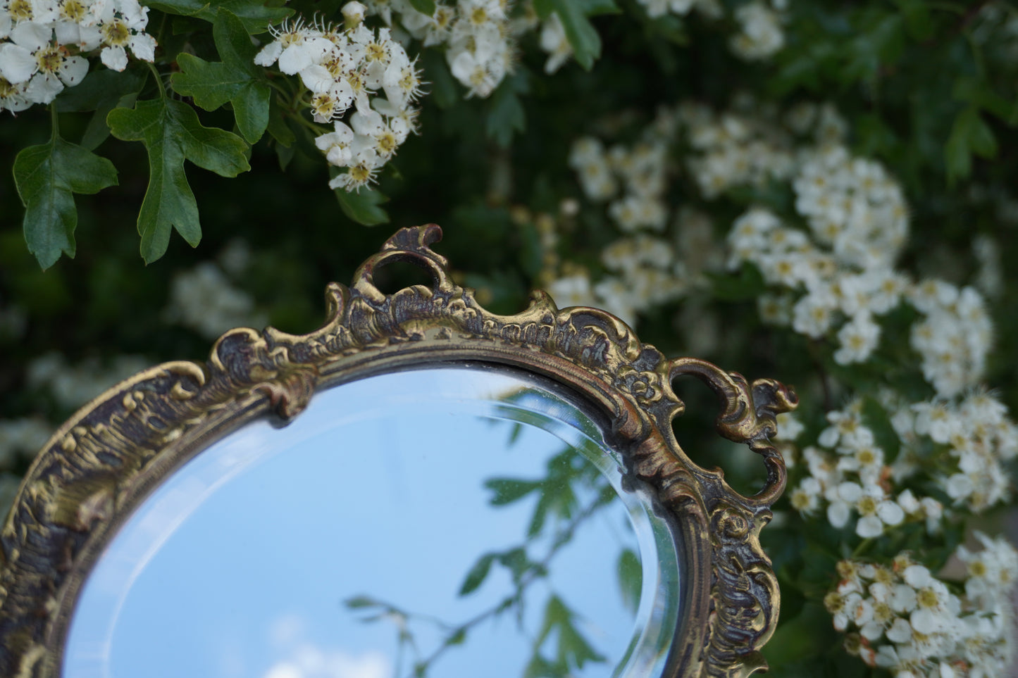 'Cherubic' Vanity Hand Mirror